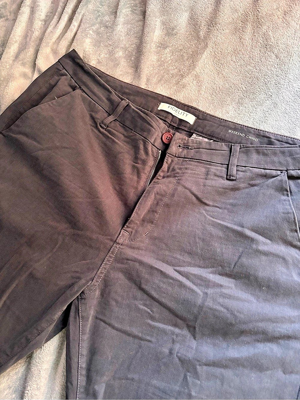 Fidelity Denim Weekend Chino Cotton Chinos Waist 38